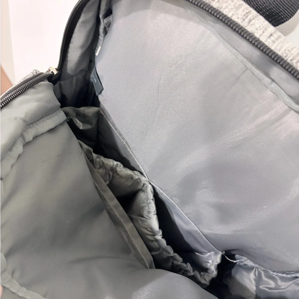 Eddie Bauer Diaper Backpack | Gray | Barely Used | Clean Interior